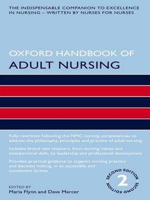 cover image of Oxford Handbook of Adult Nursing